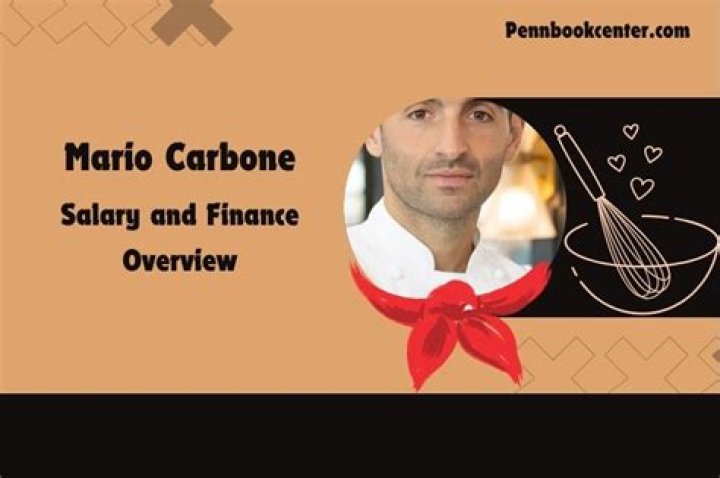 How Much Money Does Mario Carbone Make? Latest Mario Carbone Net Worth Income Salary