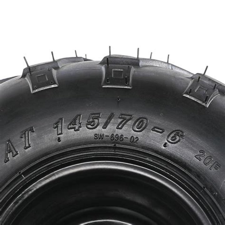 How tall is a 145×70 6 tire